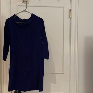 This dress no longer fits but is a really nice purple color. Great condition.